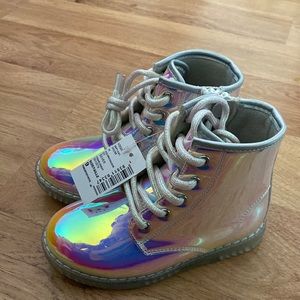 Toddler Metallic Boots